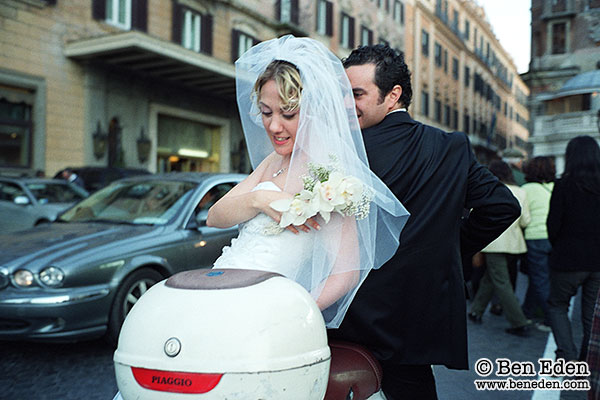 Rome, Italy wedding portrait photography